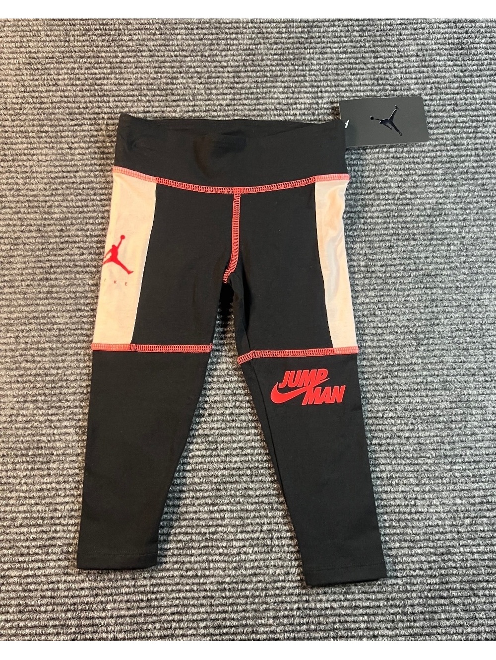 NWT Jordan Girls' Jumpman Leggings Size 4 XS 3-4 YRS MSRP $25